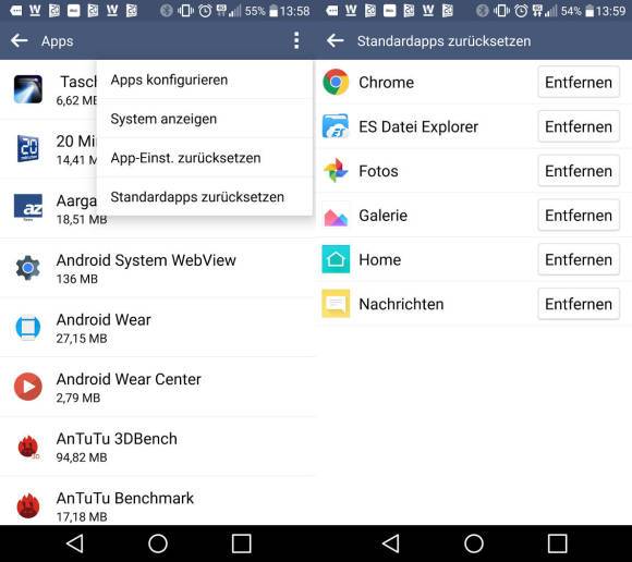 Android: Zmień domyślne aplikacje