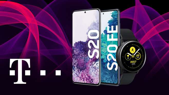 Samsung Galaxy S20 z umową telekomunikacyjną - za darmo ze Smartwatchem!
